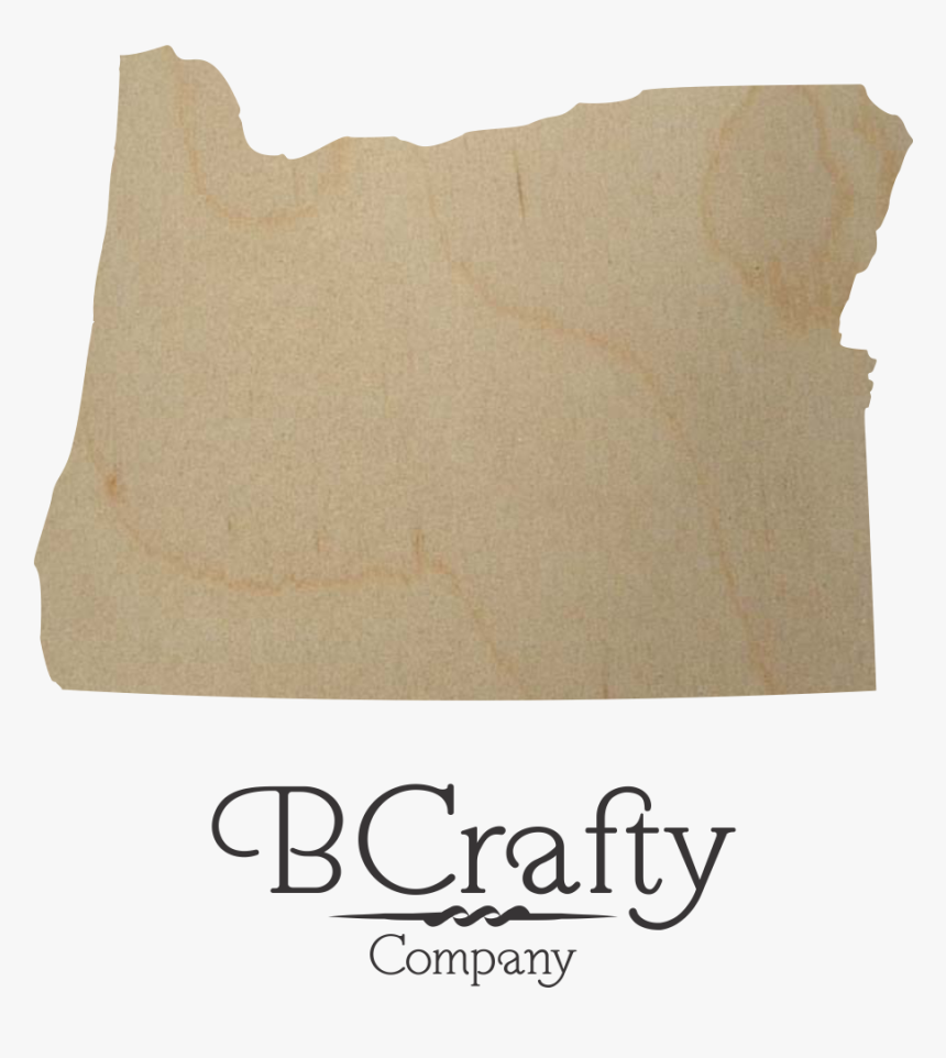 Wooden Oregon State Shape Cutout - Envelope, HD Png Download, Free Download