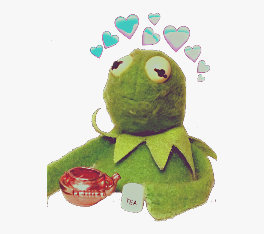 #kermit #aesthetic #heartcrown #kawaii #frog #cute - Kermit The Frog, HD Png Download, Free Download