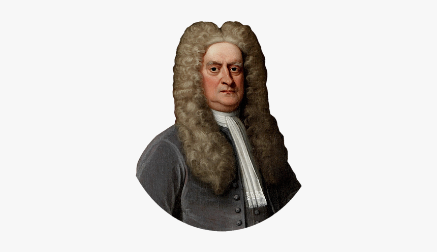 Sir Isaac Newton Wig, HD Png Download, Free Download