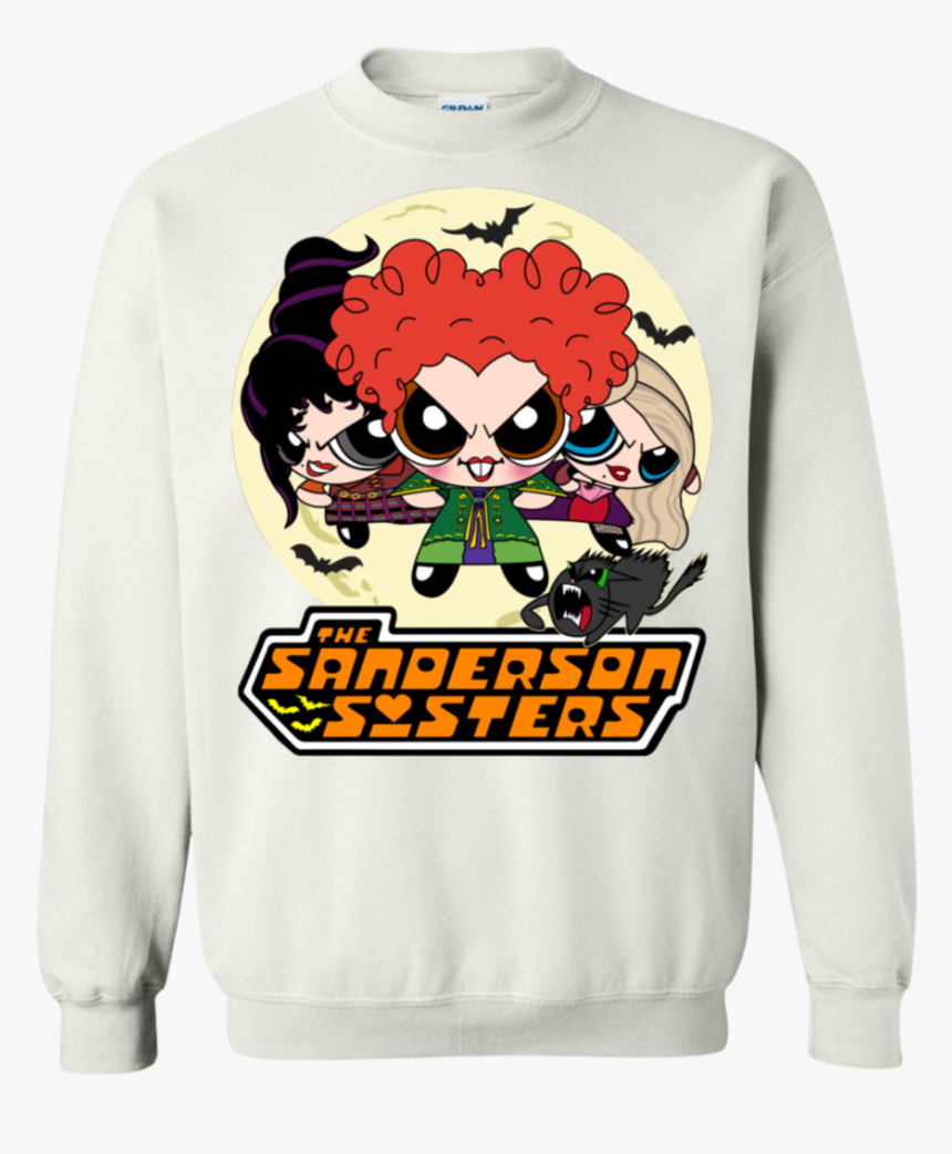 Hocus Pocus Sisters Crewneck Sweater - Sanderson Sisters T Shirts, HD Png Download, Free Download