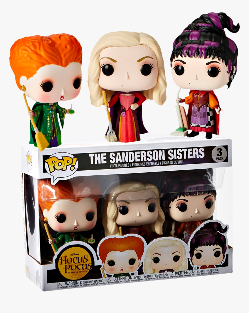 The Sanderson Sisters Us Exclusive Pop Vinyl Figure - Sanderson Sister Funko Pop, HD Png Download, Free Download