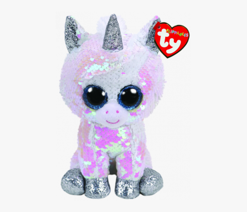 Beanie Boos Flippables Diamond White Unicorn, HD Png Download, Free Download