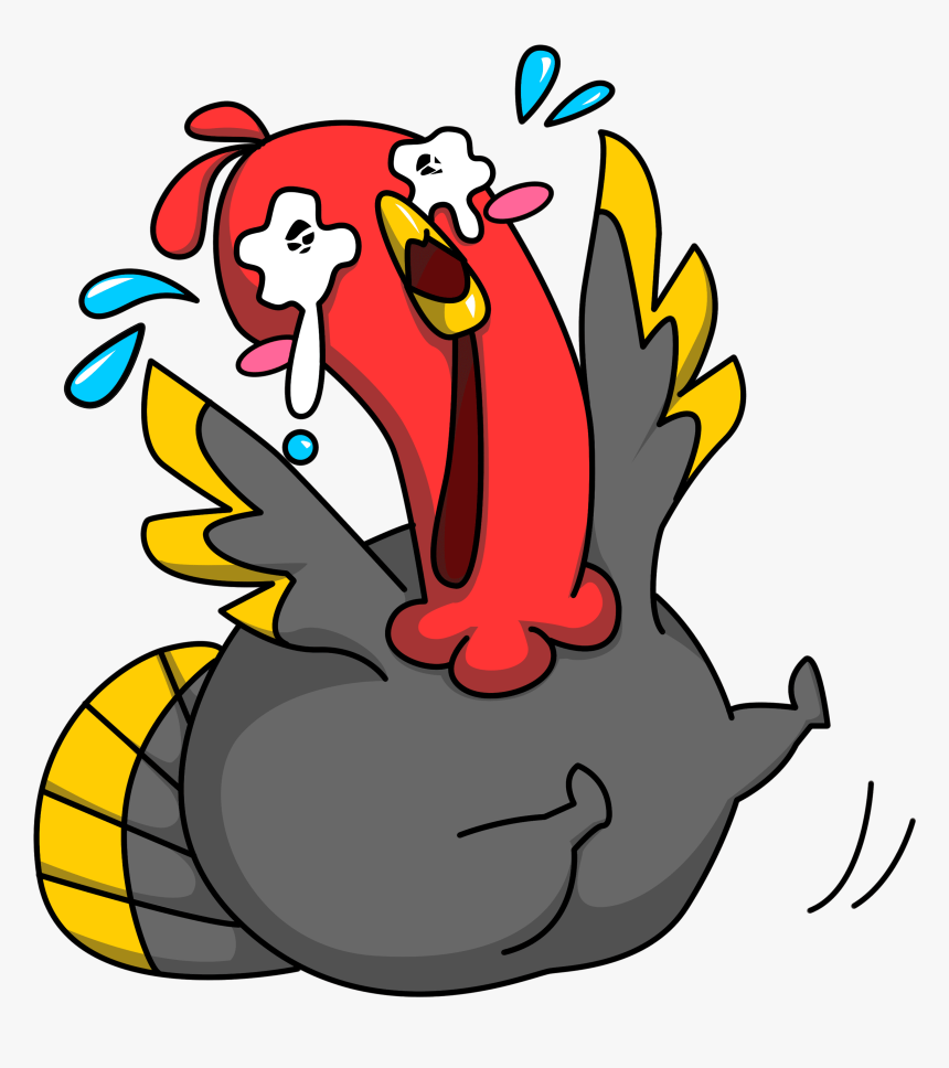 Cartoon Crying Rooster, HD Png Download, Free Download