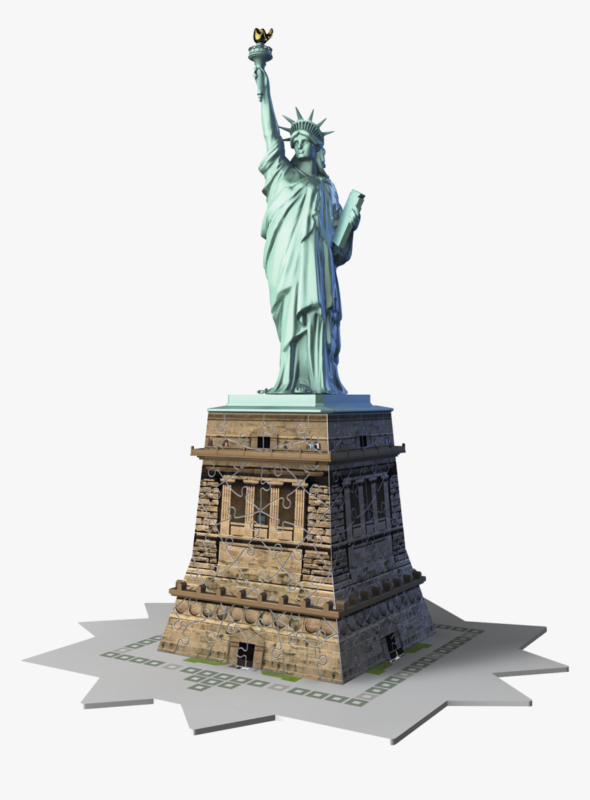 Statue De La Liberté Puzzle 3d, HD Png Download, Free Download