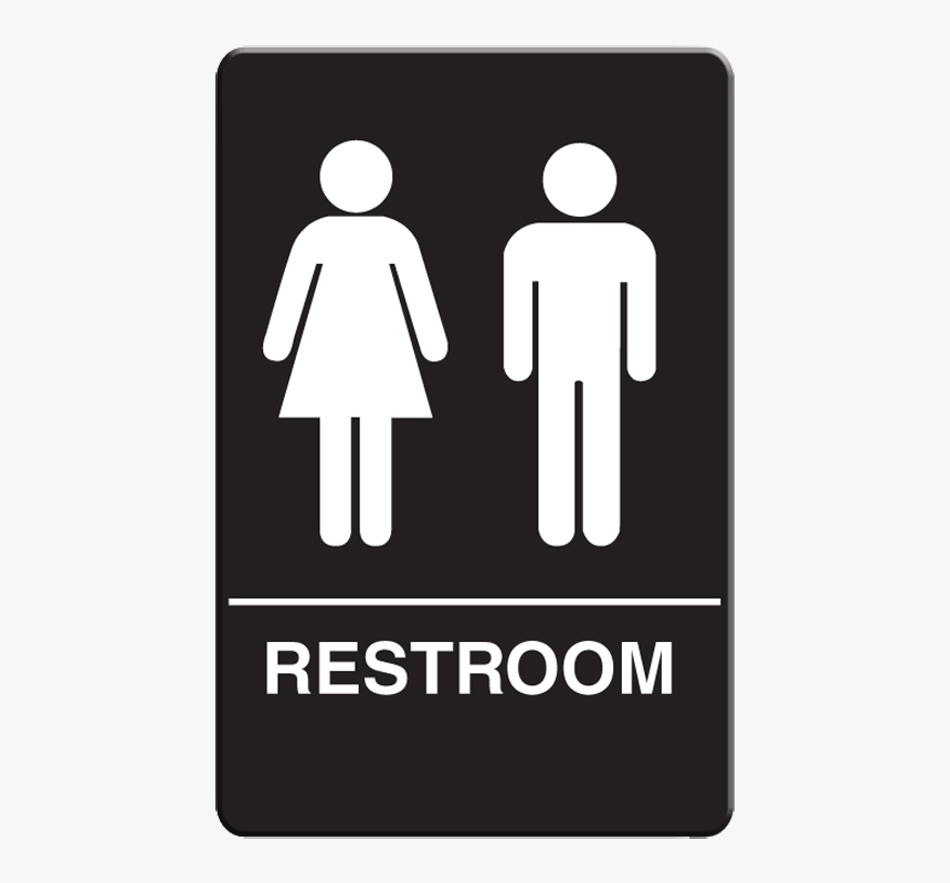 Restroom Sign, HD Png Download, Free Download