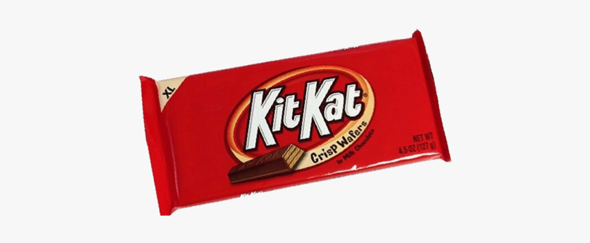 Food Candy Red Chocolate Aesthetic - Kit Kat Bar, HD Png Download, Free Download
