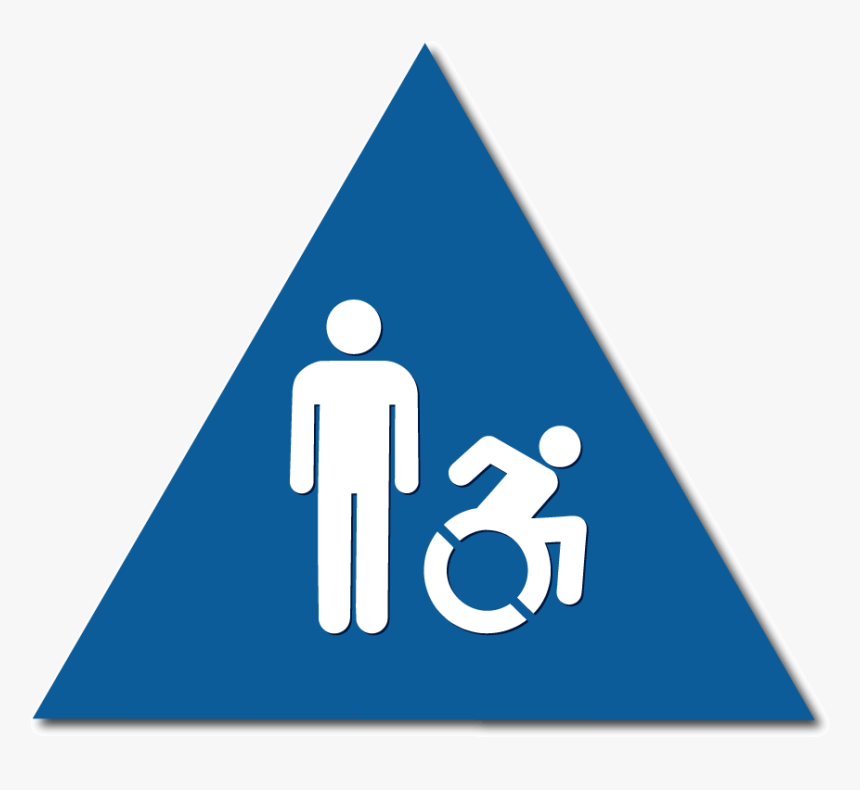 Title 24 Men"s Restroom Door Signs, Active Handicap - Accessibility California Family Restroom Sign, HD Png Download, Free Download