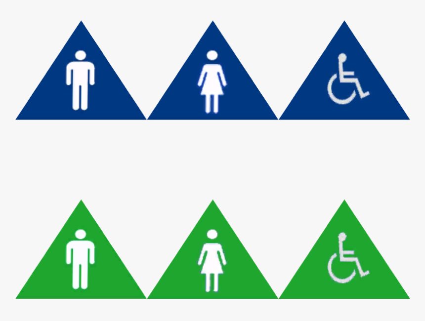 Restroom Signs - Traffic Sign, HD Png Download, Free Download