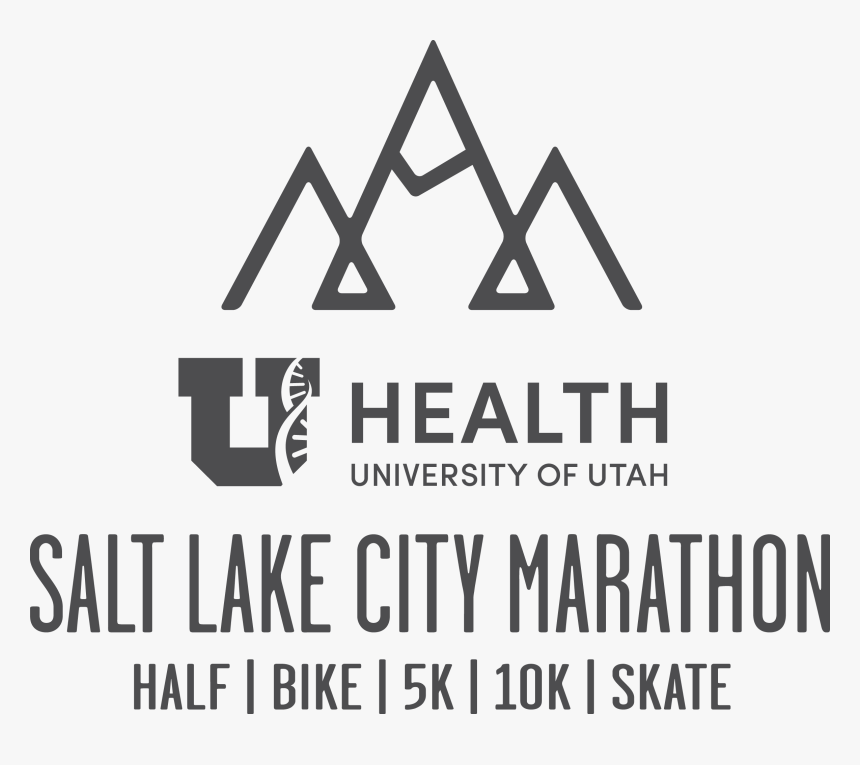 Salt Lake City Marathon Logo - Salt Lake City Marathon Sign, HD Png Download, Free Download