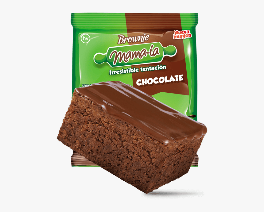 Brownie Chocolate - Brownie Mama-ia - Mama Ia, HD Png Download, Free Download