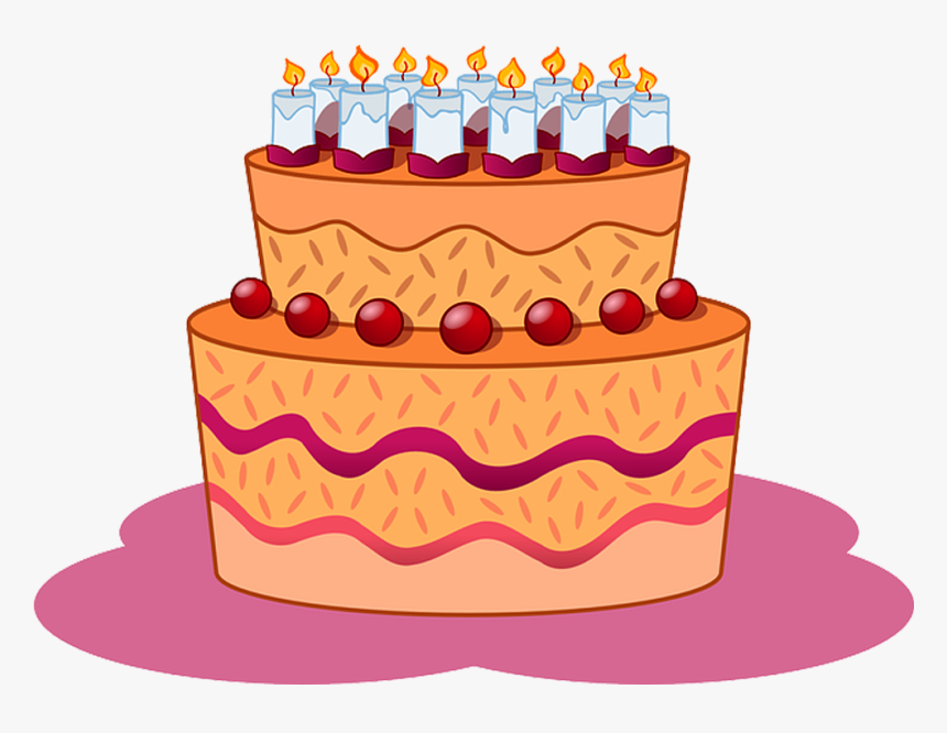 Transparent Cake Clipart No Background - Gâteau Clipart, HD Png Download, Free Download