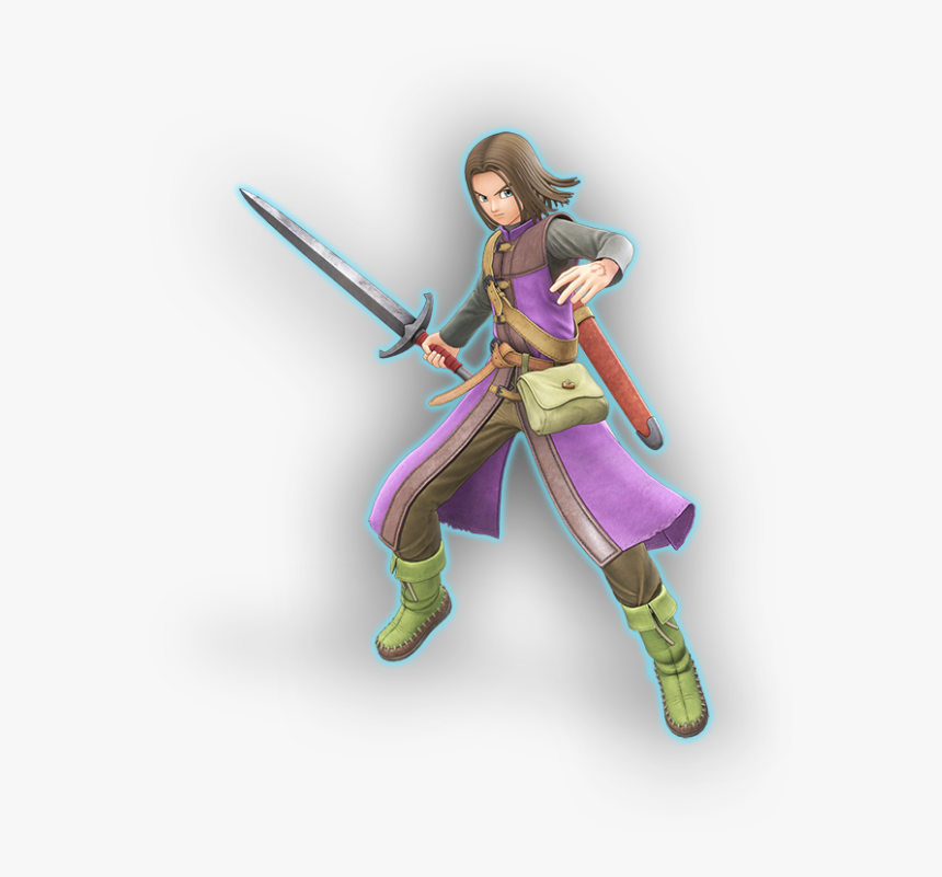 Ci Nswitch Dragonquestxi Hero - Dragon Quest Xi Character Renders, HD Png Download, Free Download