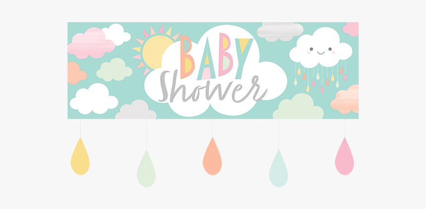 Sunshine Baby Showers Giant Banner With Attachments - Illustration, HD Png Download, Free Download