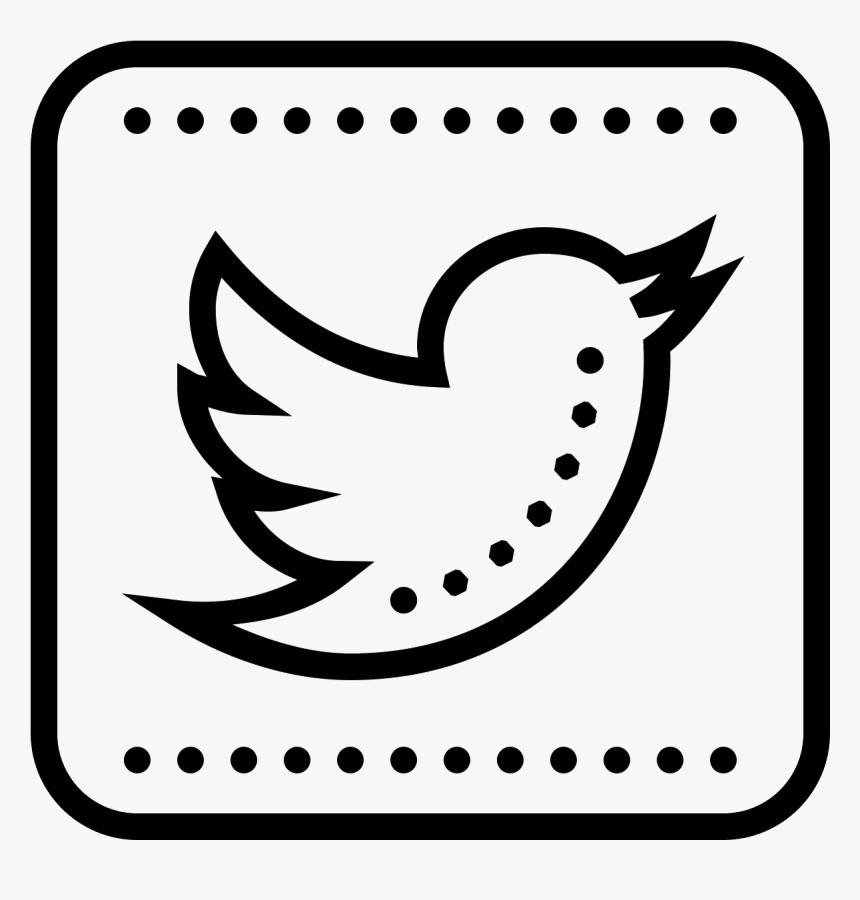 Twitter Squared Icon Transparent Twitter Logo Outline Hd Png Download Kindpng