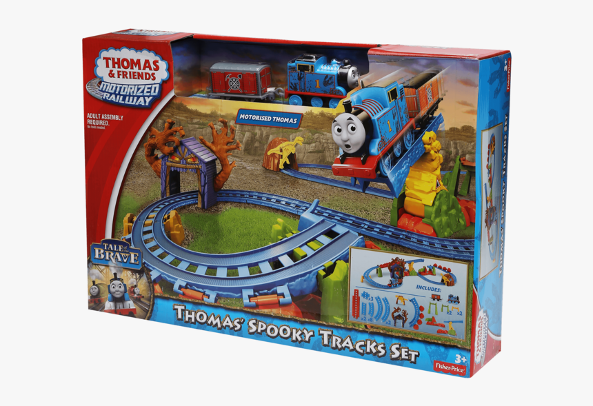 Kids Spooky Railway Track Play Set - Train Trouble On The Tracks, HD Png Download, Free Download