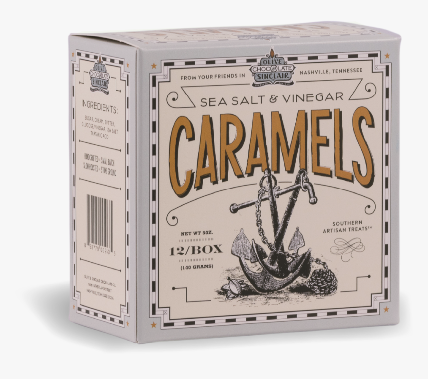 Saltvinegar Caramels Front-01, HD Png Download, Free Download