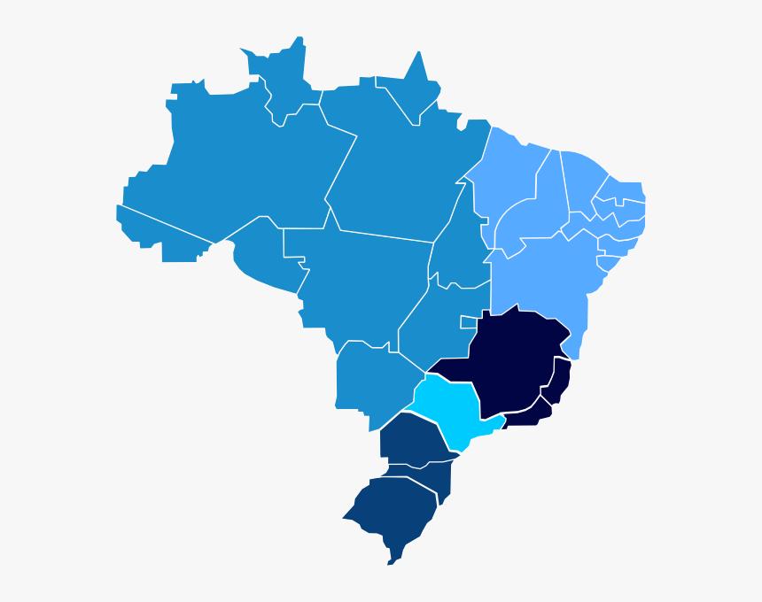 Mapa Do Brasil Para Apresentação, HD Png Download, Free Download