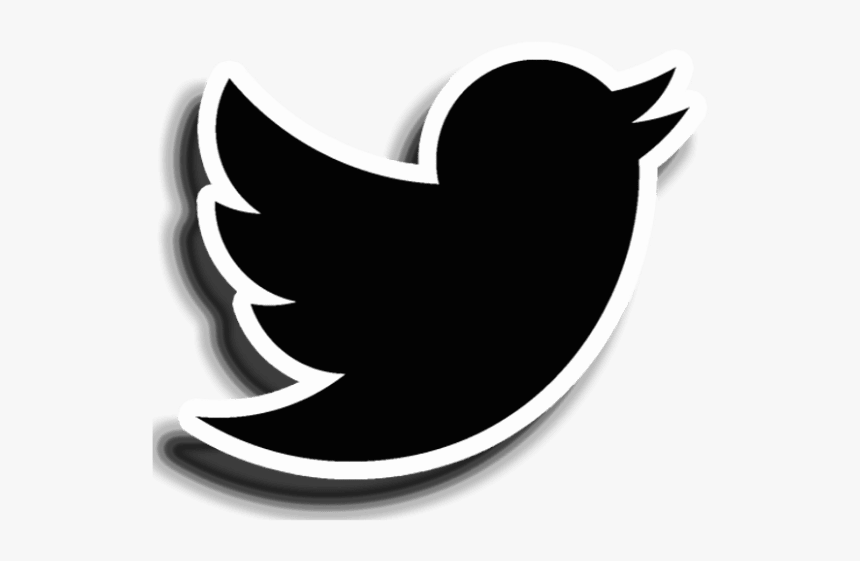 Twitter - Twitter Dark Logo Png, Transparent Png, Free Download