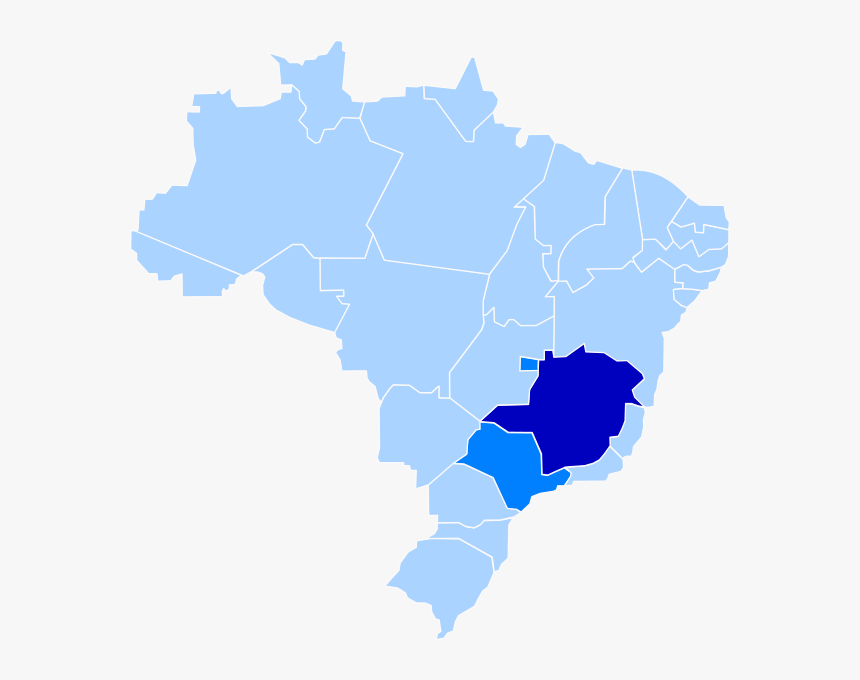 Mapa Brasil Png, Transparent Png, Free Download