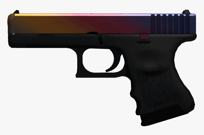 Transparent Dragon Lore Png - Cs Go Glock 18 Fade Png, Png Download, Free Download