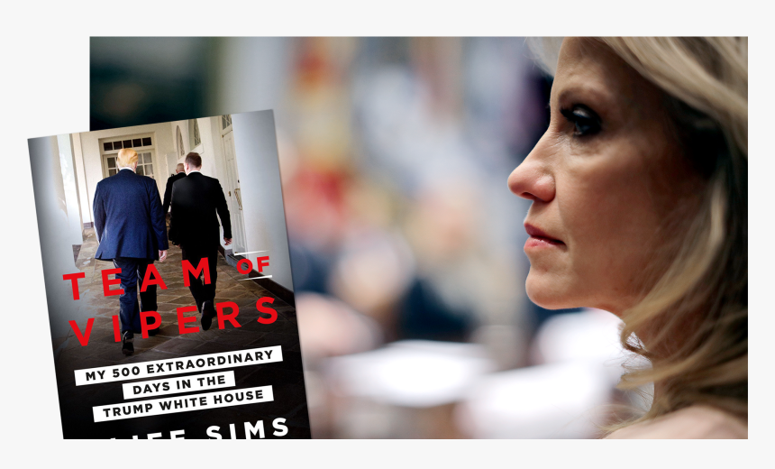 A Photo Of Cliff Sims New Book And Kellyanne Conway - Cliff Sims Team Of Vipers, HD Png Download, Free Download