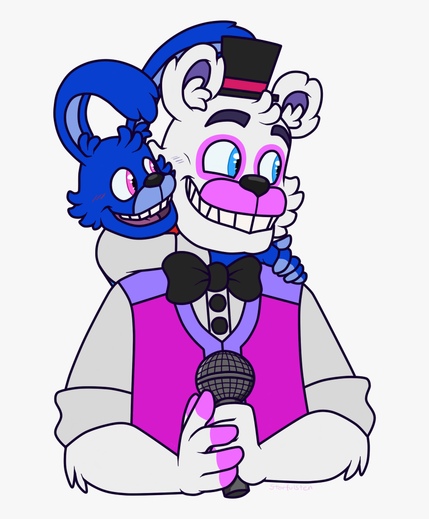 Fnaf Sl Funtime Freddy And Bonbon, HD Png Download, Free Download