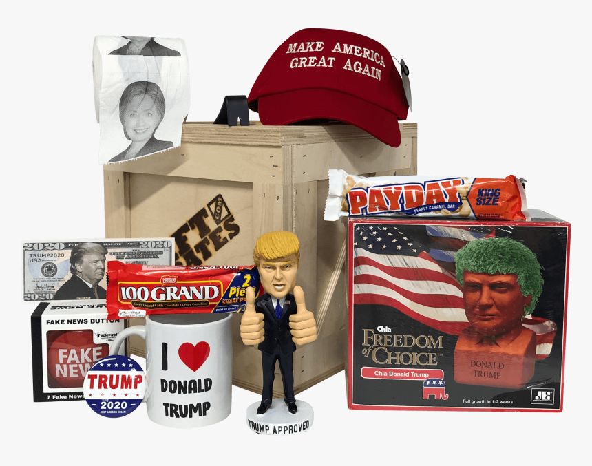 Love Donald Trump Crate - Action Figure, HD Png Download, Free Download