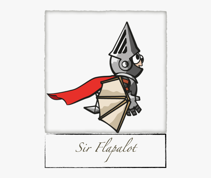 Sir Flapalot Revealed - Cartoon, HD Png Download, Free Download