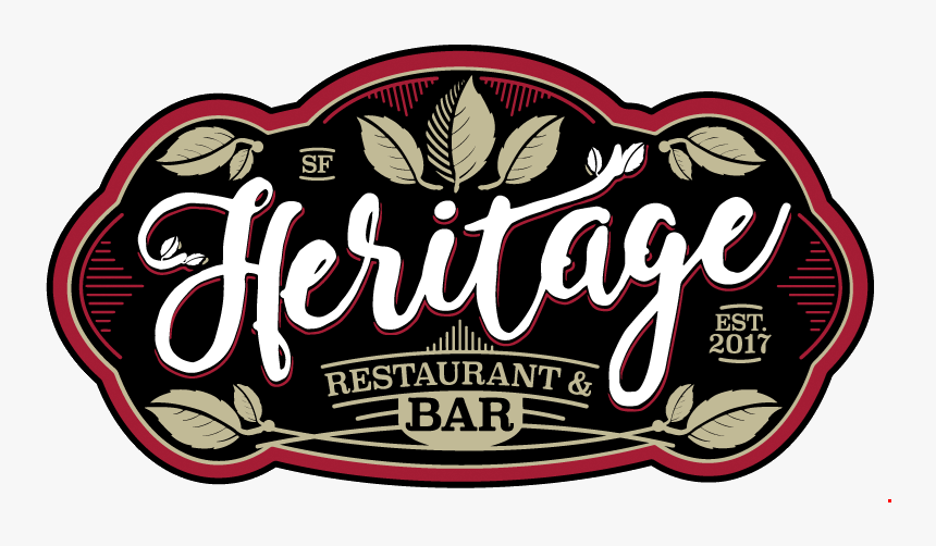 Heritage Restaurant & Bar - Label, HD Png Download, Free Download