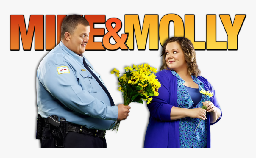 Mike Molly 50ccbb0bec734 - Mike & Molly, HD Png Download, Free Download