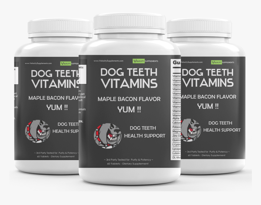 Dog Teeth Vitamins 3 Pack - Superfood, HD Png Download, Free Download