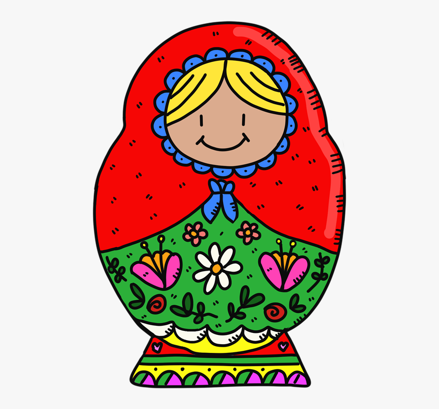 Russian Doll, Matryoshka, Russia, Nesting Doll, Winter, HD Png Download, Free Download