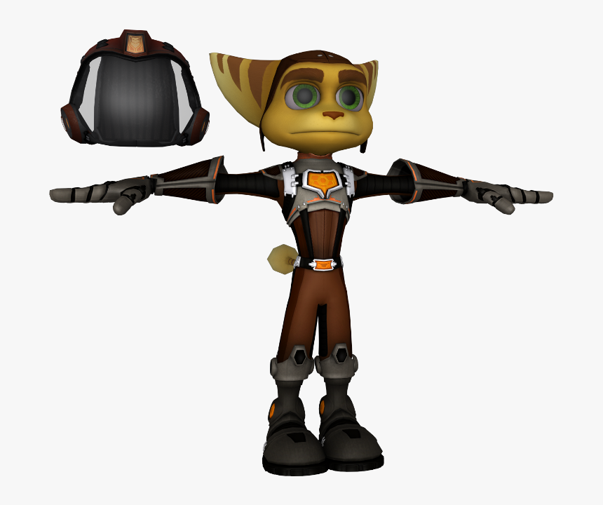 Download Zip Archive - Ratchet And Clank Model, HD Png Download, Free Download