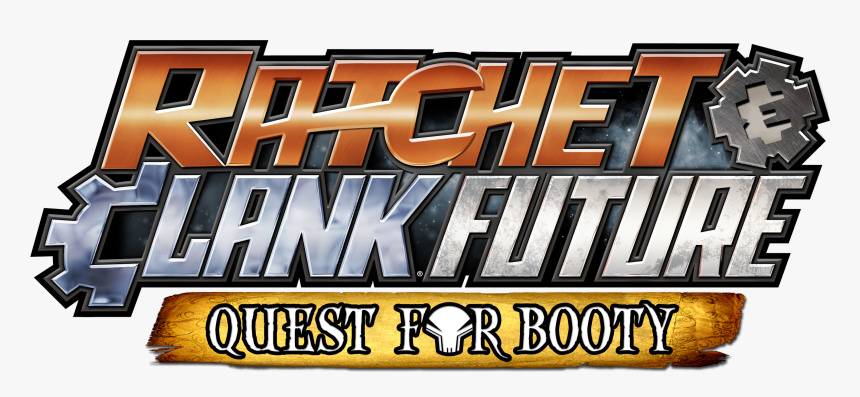 Transparent Ratchet And Clank Logo Png - Ratchet & Clank Future Quest For Booty Logo, Png Download, Free Download