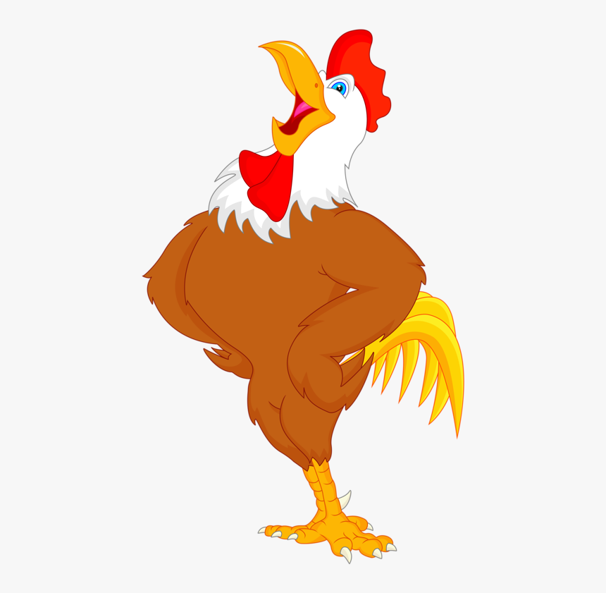 Png Album Farmer - Drawing Rooster, Transparent Png, Free Download