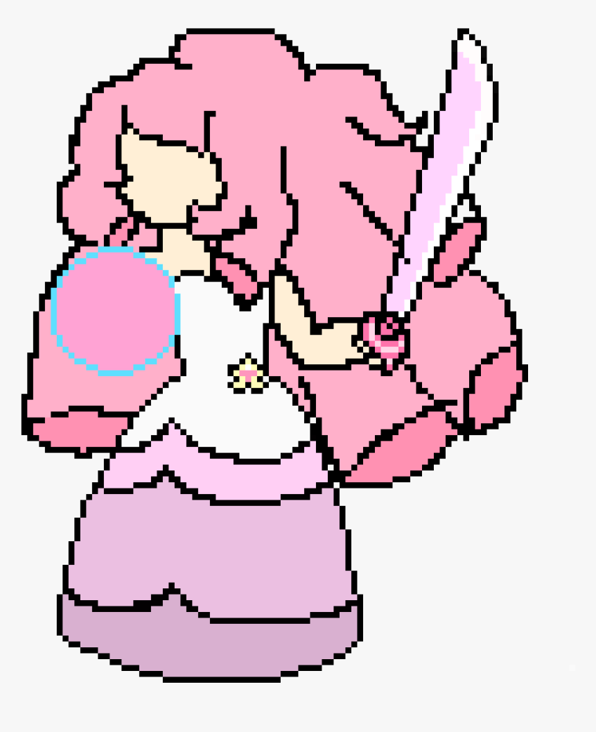 Rose Quartz Pixel Art, HD Png Download, Free Download