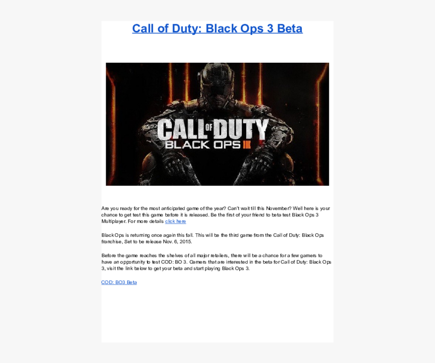 Black Screen Black Ops, HD Png Download, Free Download