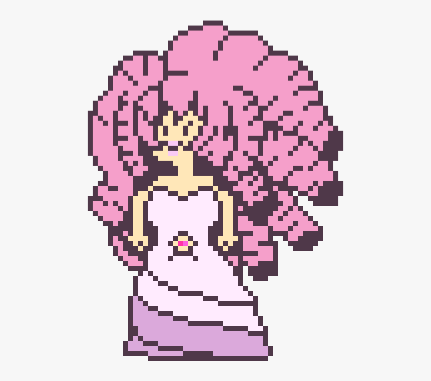 Rose Quartz Pixel Art, HD Png Download, Free Download