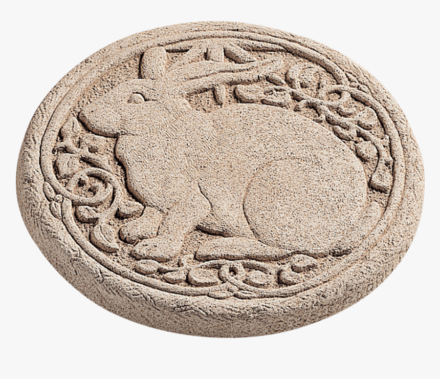 Round Rabbit Stepping Stone - Rabbit Stepping Stone, HD Png Download, Free Download