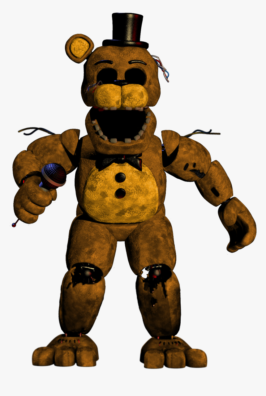 Fnaf Withered Freddy, HD Png Download, Free Download