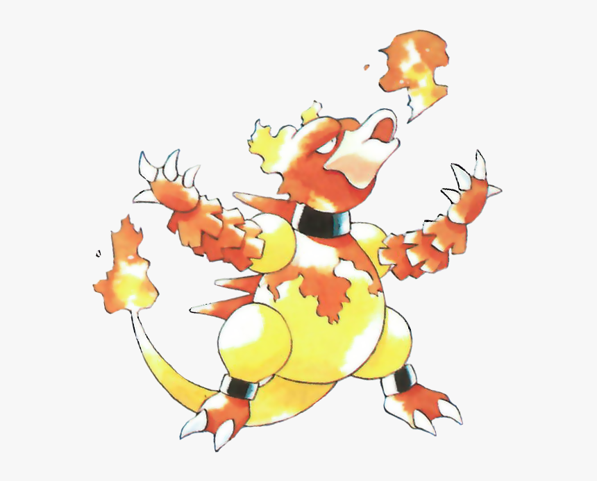 Magmar Gen 1 Art, HD Png Download, Free Download