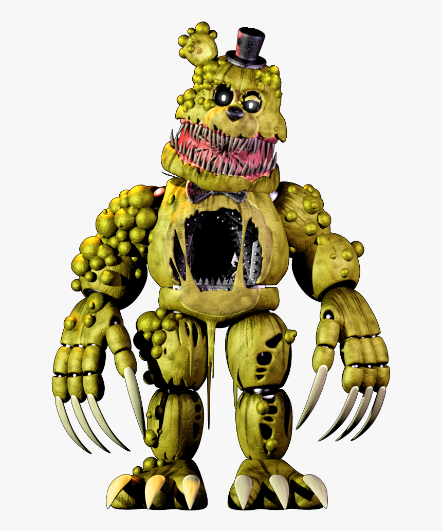 Imágenes De Twisted Golden Freddy , Png Download - Fnaf Twisted Golden Freddy, Transparent Png, Free Download