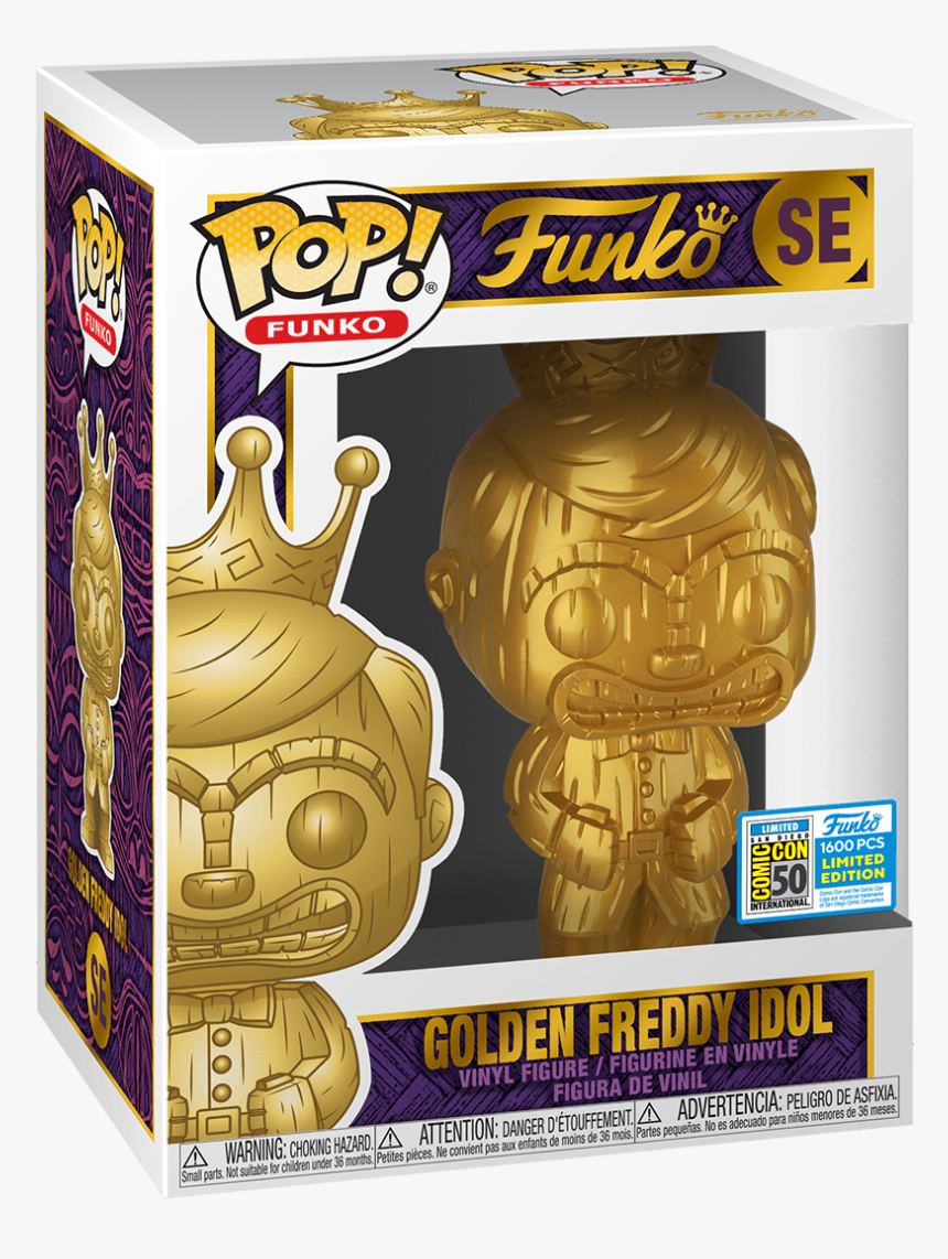 Golden Freddy Idol Funko Pop, HD Png Download, Free Download