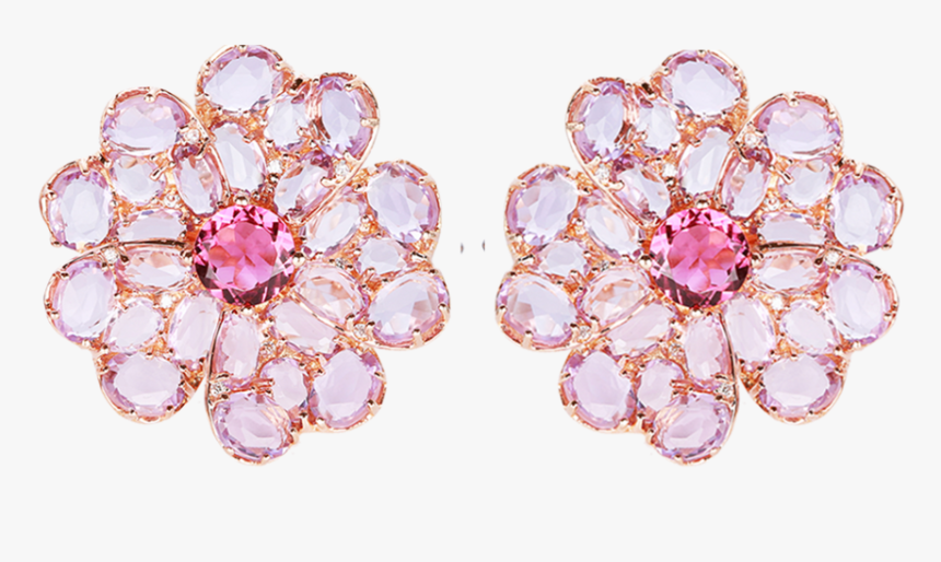 18ct Rose Gold - Earrings, HD Png Download, Free Download