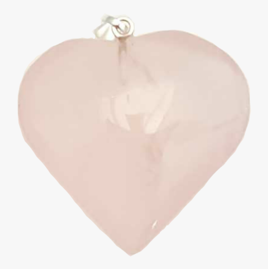 Rose Quartz Heart Pendant 1" - Heart, HD Png Download, Free Download