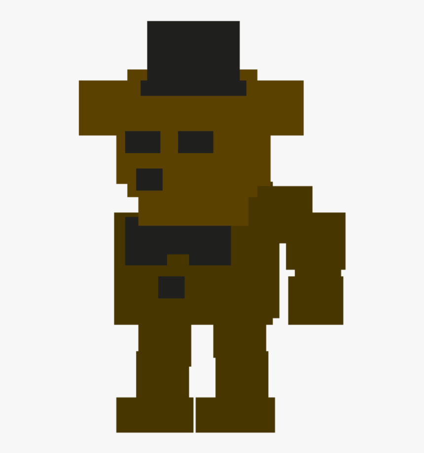 Transparent Fnaf 8 Bit - Fnaf 3 Minigame Freddy, HD Png Download, Free Download