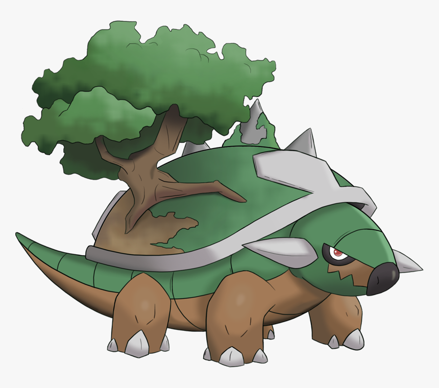 Pokemon Shiny Torterra Is A Fictional Character Of - Torterra Png, Transparent Png, Free Download