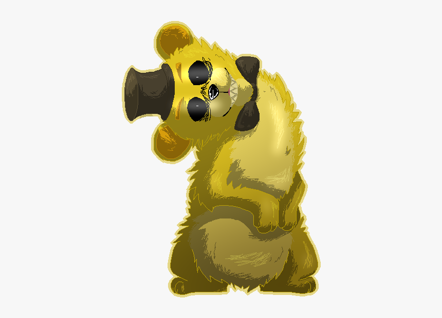 Ignited Golden Freddy - Fnaf 1 Golden Freddy Cute, HD Png Download, Free Download