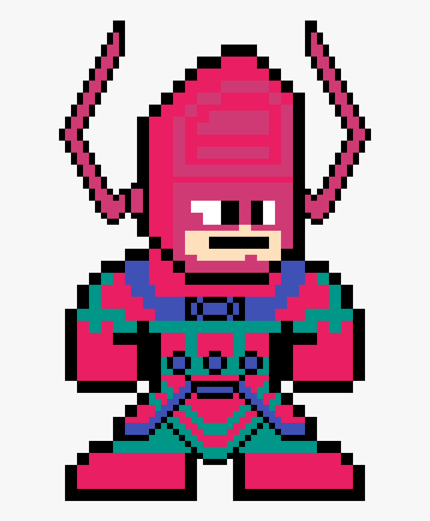 Galactus Perler Beads , Png Download - Dragon Minecraft Pixel Art, Transparent Png, Free Download