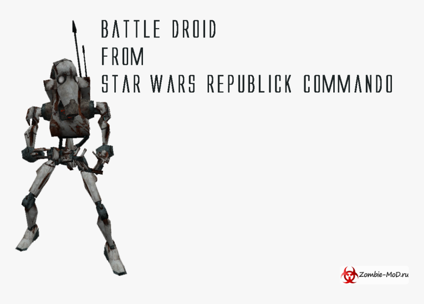 Battle Droid S - Military Robot, HD Png Download, Free Download